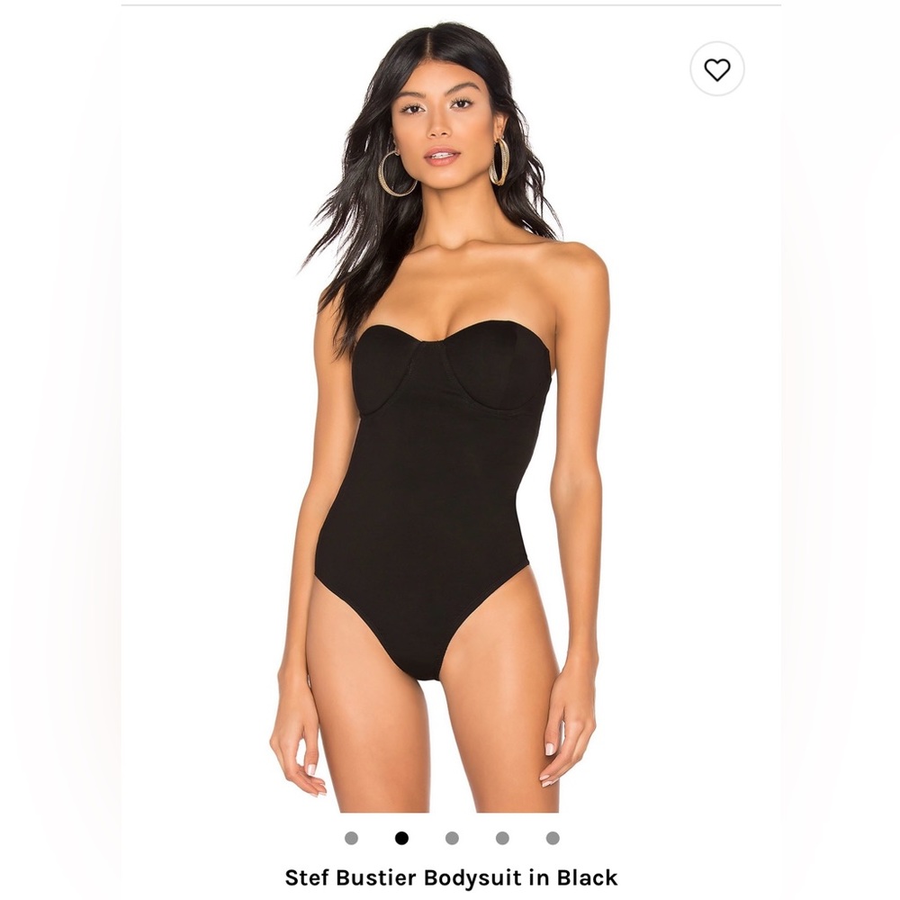 Superdown Stef Bustier Bodysuit- Xs View 2